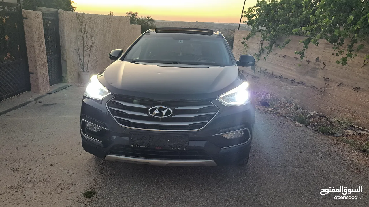 الجيب المميز العائلي 7 ركاب هونداي سنتافيه 2016 فل فل فل جديد زي ما فالصور كااش فقط تنازل مباشر