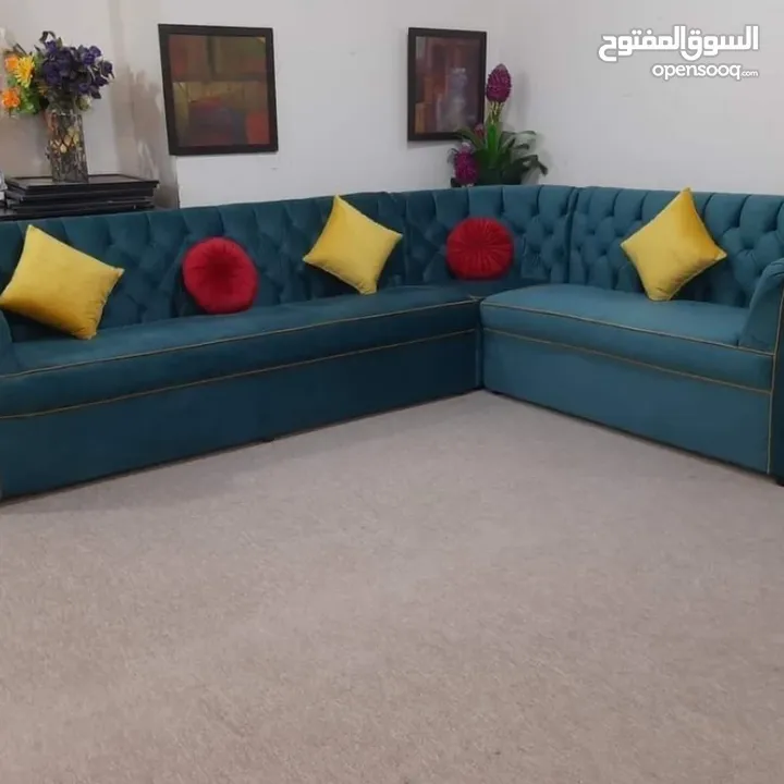 Meking New Sofa Mojlis Curtain Wallpaper carpet