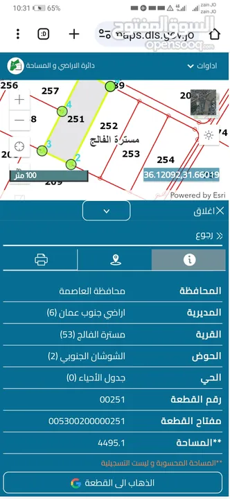 للبيع قطعة أرض 18 دونم مزرعه زيتون حديثه مسيجه و مشجره زيتون