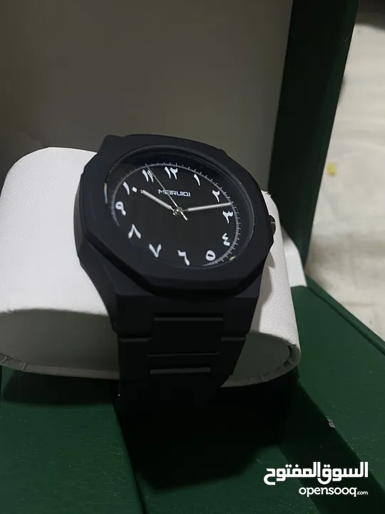 ساعة ارقام عربية arabic letters watch