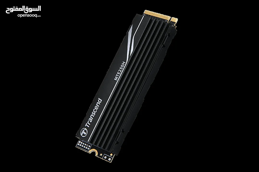 هارديسك داخلي مساحة 1 تيرا بايت نوع : M.2 NVMe ترانسيند Trancsend MTE250H 1TB