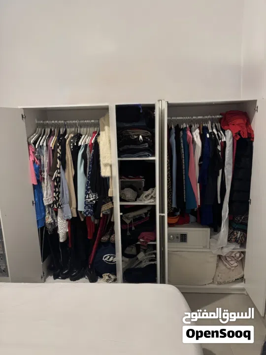 Set of 2 wardrobes from IKEA one has 2 doors and other 3 doors. Very well conserved.