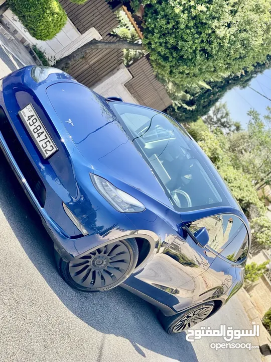 ‏TESLA MODEL Y 2022 LONG RANGE فحص كامل بسعر مغرررري فل اضافات دفع رباعي