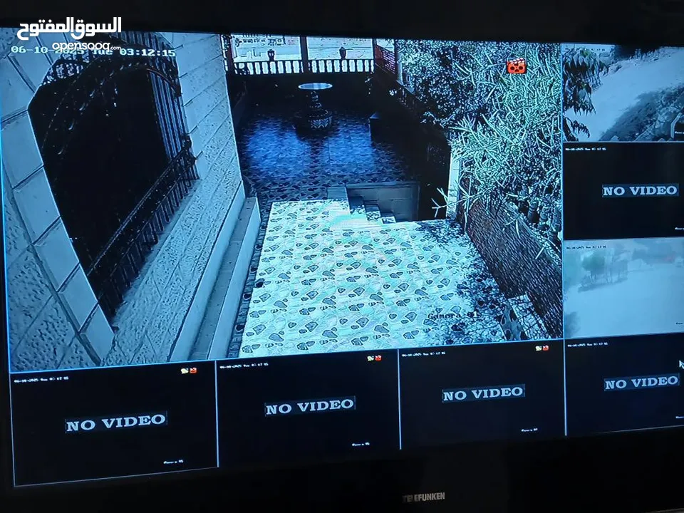 كاميرات+DVR+شاشة