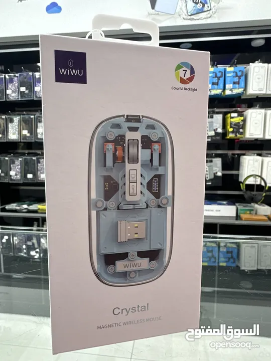 Wiwu Mouse ماوس ماوس ليزر من شركة ويوا (انيق) يناسب استخدامات العمل للابتوب و الكبيوتر  كفائة عالية