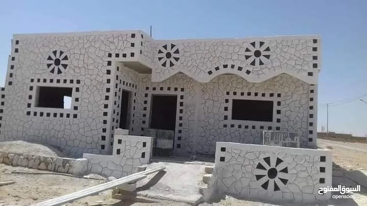 تركيب الحجر والشحف وديكورات