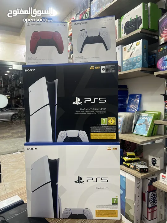 بلايستيشن 5 جديد بجميع إصدارتها بأفضل الأسعار playstation 5 new