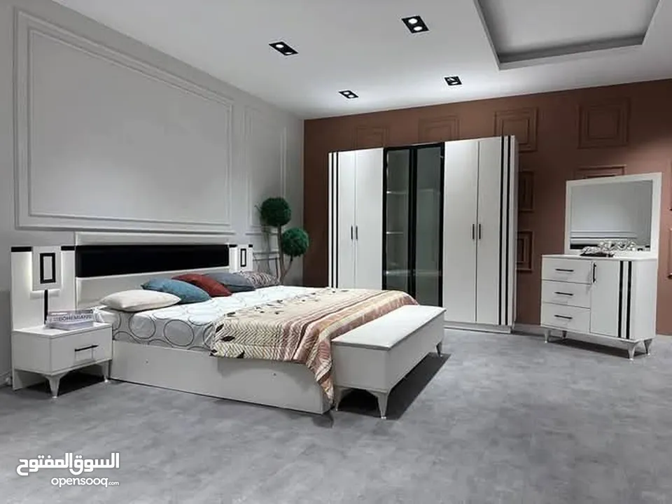 تفصول حسب الطلب  حدث موديلات غرف النوم   والموبيليا الحديثه بارقي وافخم  المواصفات