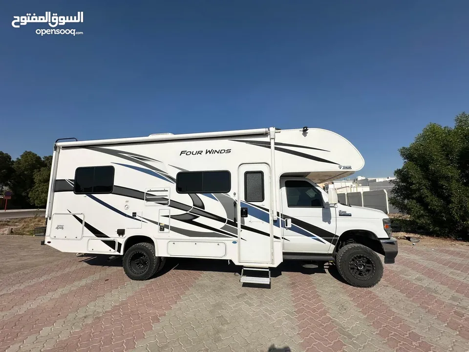 الوصف كارافان أمريكي مديل 2023 450 - Caravan Ford كارافان امريكي يحتوي على جميع المستلزمات - 1 مزود