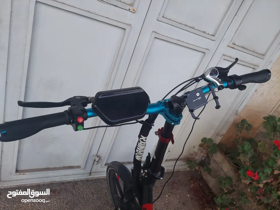 بسكليت كهربا 48 فولت 16 امبير للبيع بسعر مغري في نابلس سرعه 50 صاروخ بالصلاه عل نبي