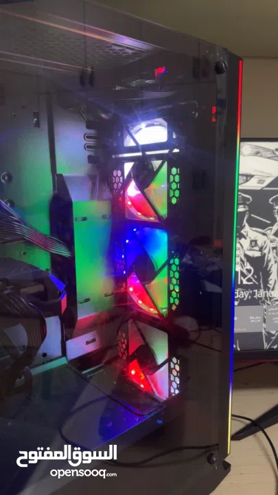 جهاز كمبيوتر قوي وممتاز لجميع الاستخدامات وبالذات للقيمنق وجميع الاستخدامات