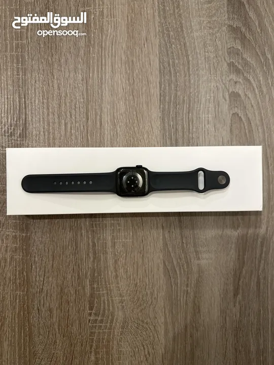 Apple watch series 7 41mm midnight aluminium case - midnight sport band