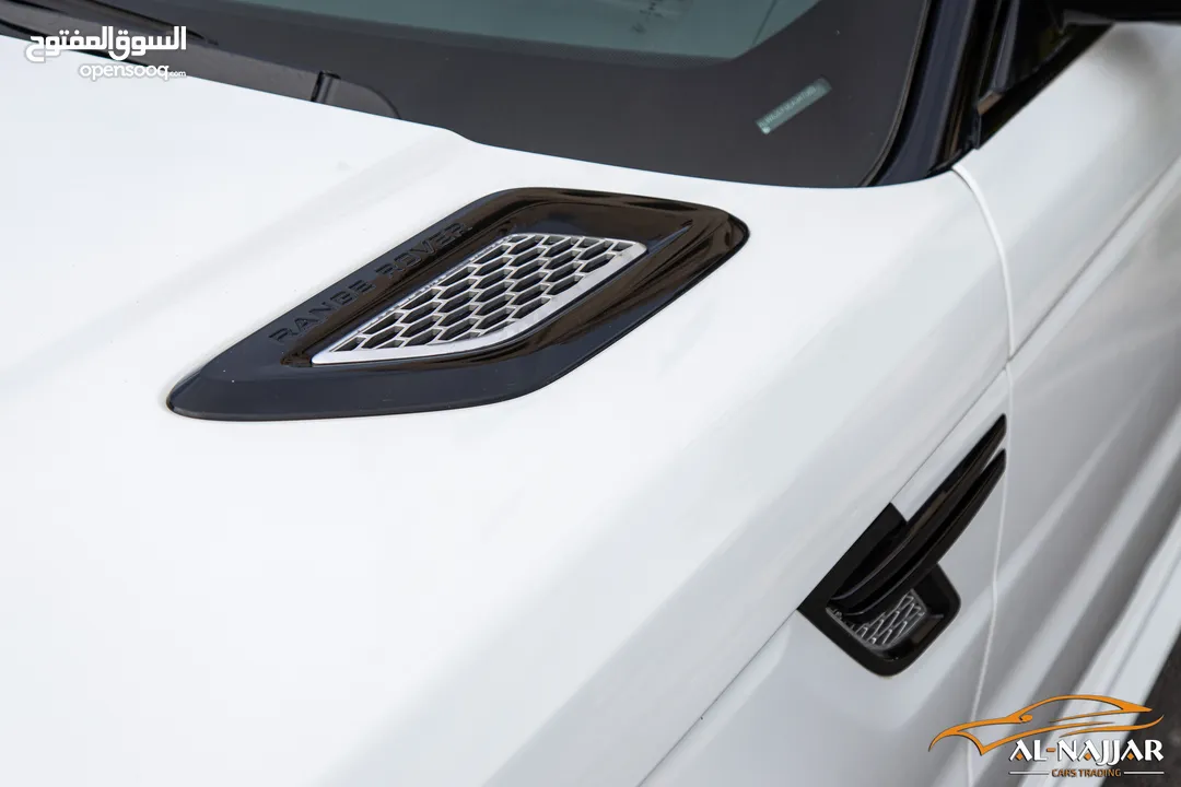 Range Rover Sport Supercharge 2014  السيارة وارد الشركة