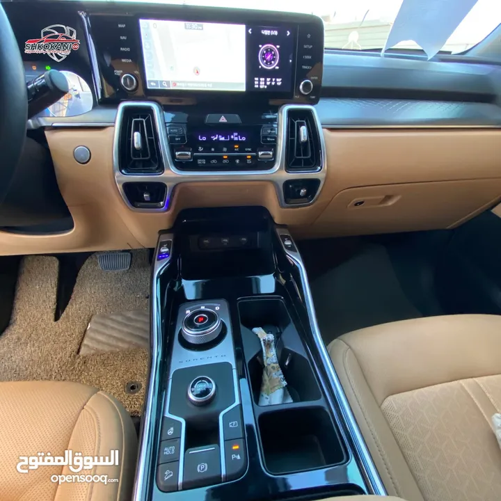 كيا سورينتو 2021 فل كامل عدا الفتحة 7 مقاعد وارد كوري