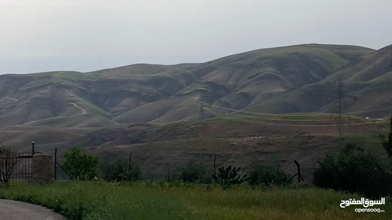 ارض من غرب عمان بلال الدونم ب13ونص مفروزة ب4 حدايد