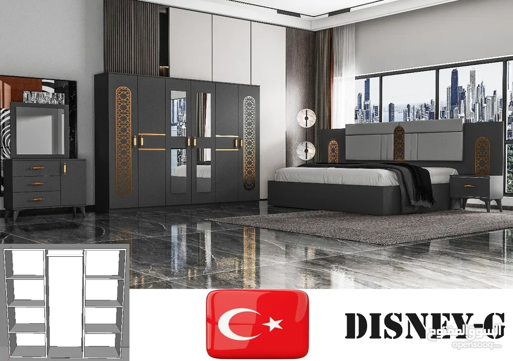 Turkish bedroom