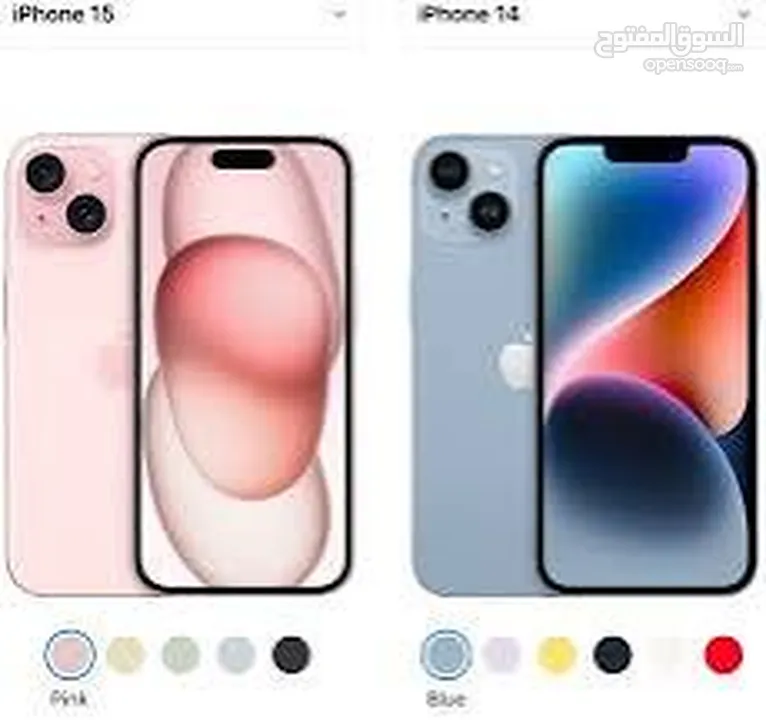 IPHONE 15 128GB جديد كفالة لمدة عام حميع الأوان متوفرة