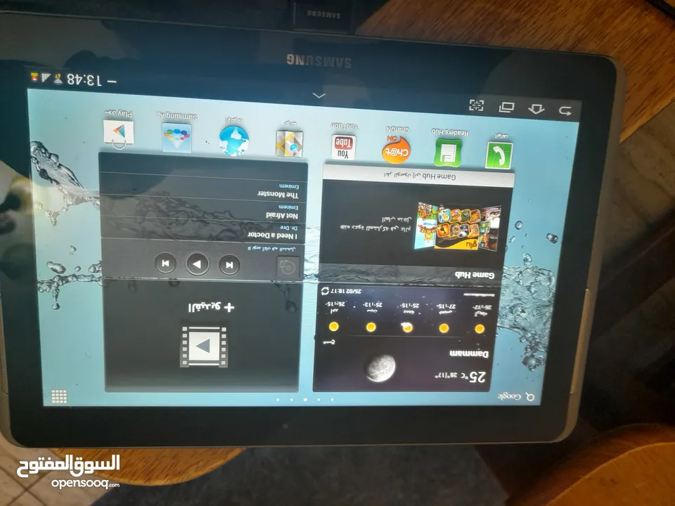 تاب سامسونج عشره انش