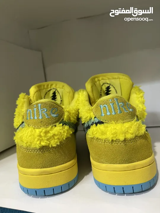 Nike Dunk Low SB X Grateful Dead Yellow Bear  - Size 7 CJ5378-700