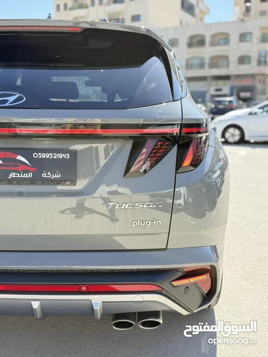 هونداي توسان NLine ترخيص 2022 محرك 1600 هايبرد plug in/يقطع على الشحنه 65 كيلو متر