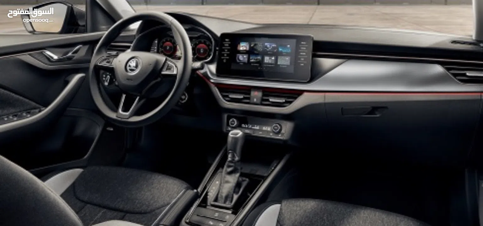skoda scala 2021  سكودا سكالا ترخيص 2020 اتماتيك سعر مميز عالكاش