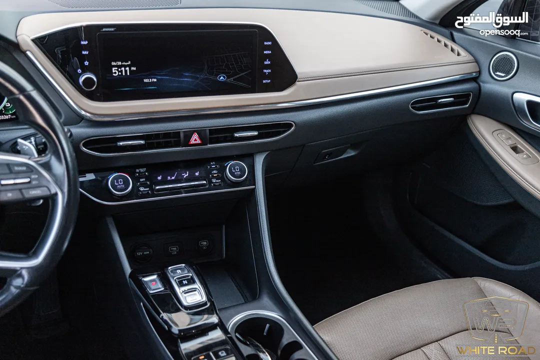 Hyundai Sonata 2022 Hybrid  يمكن التمويل بالتعاون مع المؤسسات المعتمدة لدى المعرض