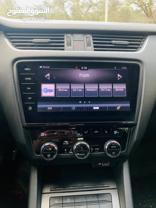 سكودا اوكتافيا 2020 فل الفل ما عدا فتحه السياره بحاله الشركه انضف من البرايڤت ماشيه 16000الف