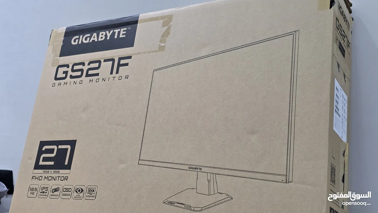 شاشة gigabyte  27 أنش للبيع