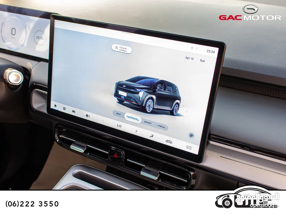 Gac 2023 الكهربائية مدى 500 كلم بدفعة  و كفالة 8 سنوات من الوكالة