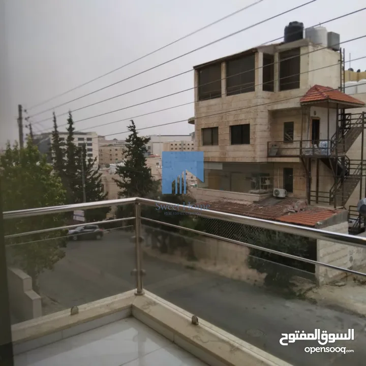 شقة فاخرة للبيع في تلاع العلي  - قرب دوار الواحة طابق اول 95م تشطيب سوبر ديلوكس لم تسكن