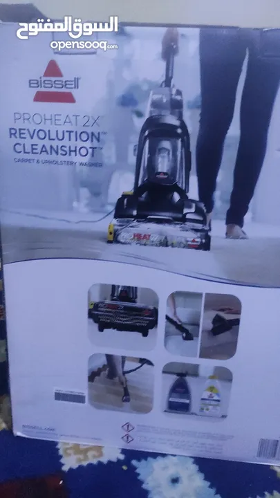 vacuum cleaner plus carpet cleaning machine brand new not used. exite  alghanim one year warranty - (227173746) | السوق المفتوح