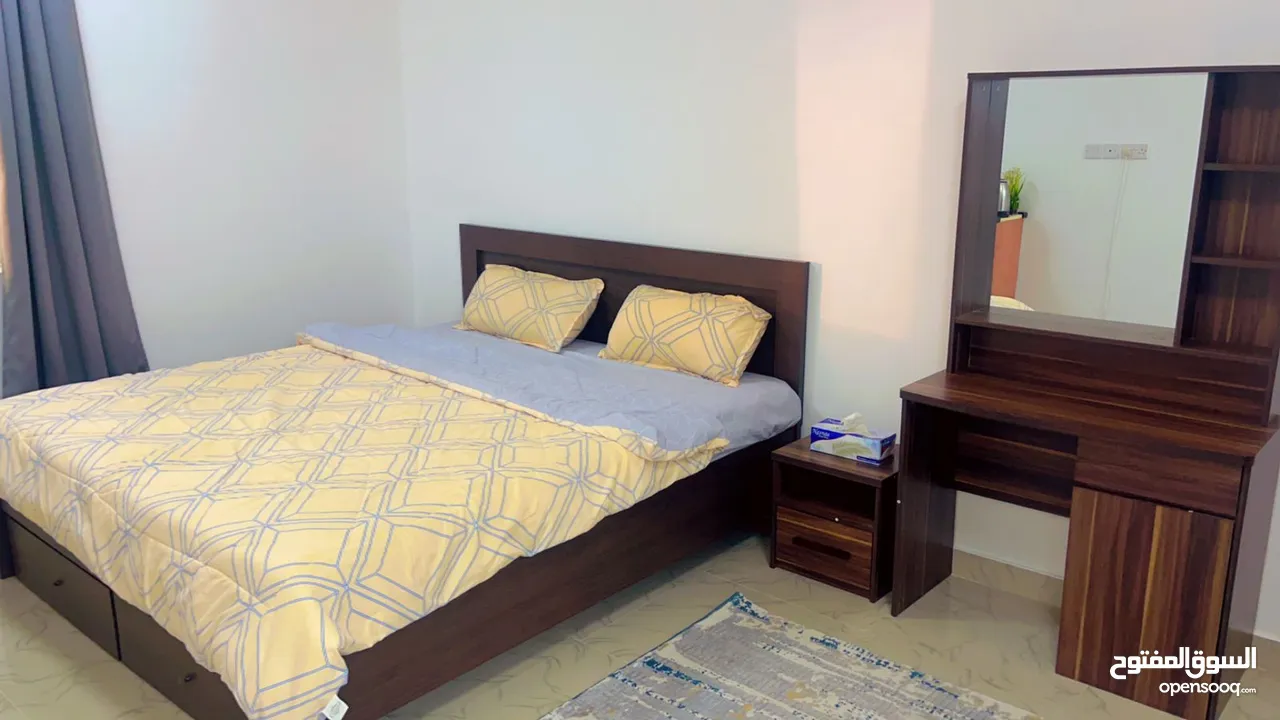 غرف و أجنحة فندقية مفروشة للايجار بنظام الساعات و اليومي Furnished hotel rooms and suites for rent b