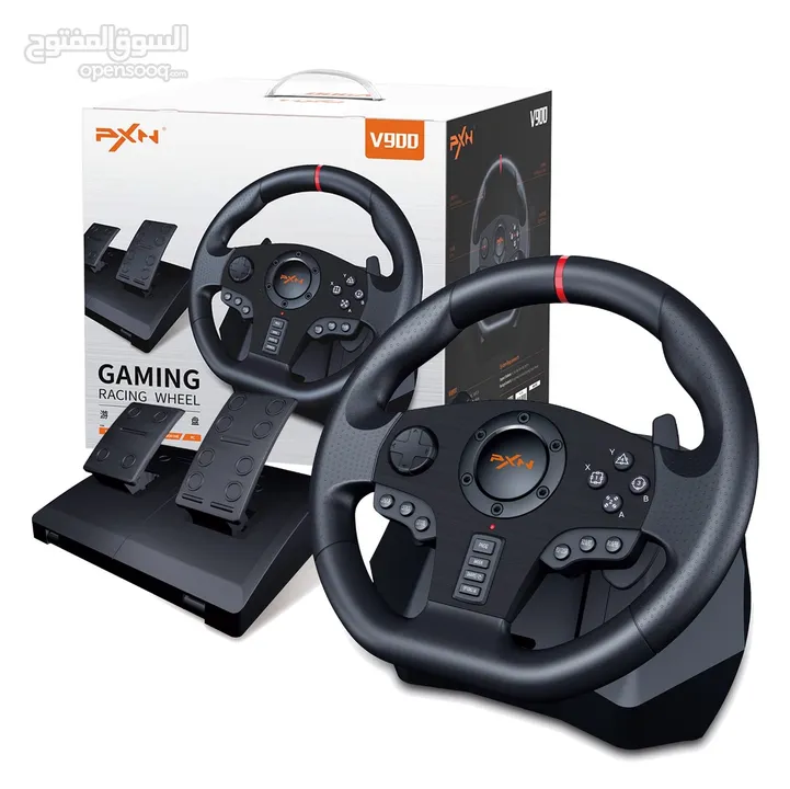 PXN V900 Gaming Racing Wheel  ستيرنج ألعاب مع دعاسات وبسعر مغري