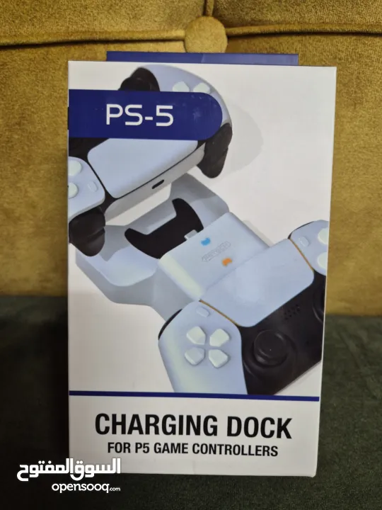 يد بلايستيشن 5 جديد مع هدايا