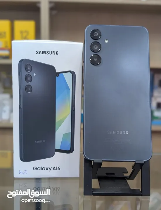 مستعمل ايام Samsung A16 رام 8 و 12 جيجا 128 و 256 مكفول بالشركة أغراضة والكرتونه الأصلية متوفر توصيل