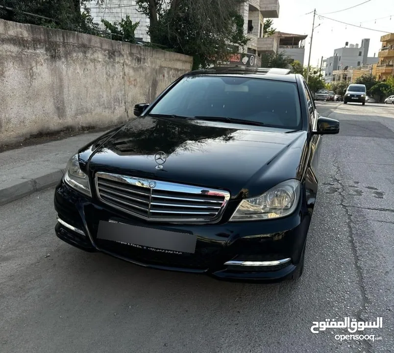 مرسيدس c180 موديل 2013 فحص كامل 7 جيد بحال الوكاله