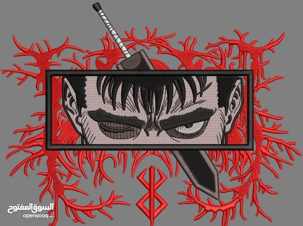 ملفات و افلام تطريز انمي و  ملفات تطريز اثواب