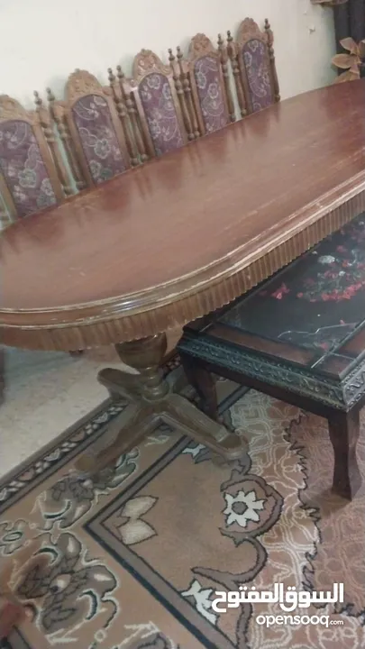 طقم كورنر وطاولة سفرة