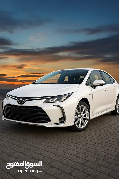 تويوتا كورولا هايبرد  2025 عداد زيرو  TOYOTA COROLA HYBRID 2025