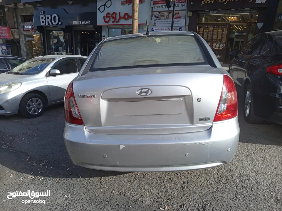 هيونداي فيرنا / أكسنت نظيفة جدا موديل 2007  للبيع