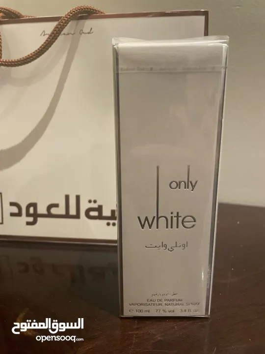 عطر اونلي وايت من العربيه للعود