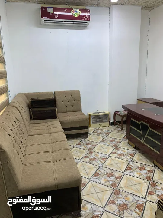 شقة مكتبية مفروشة للايجار ع شارع 14 تموز ع الشارع العام