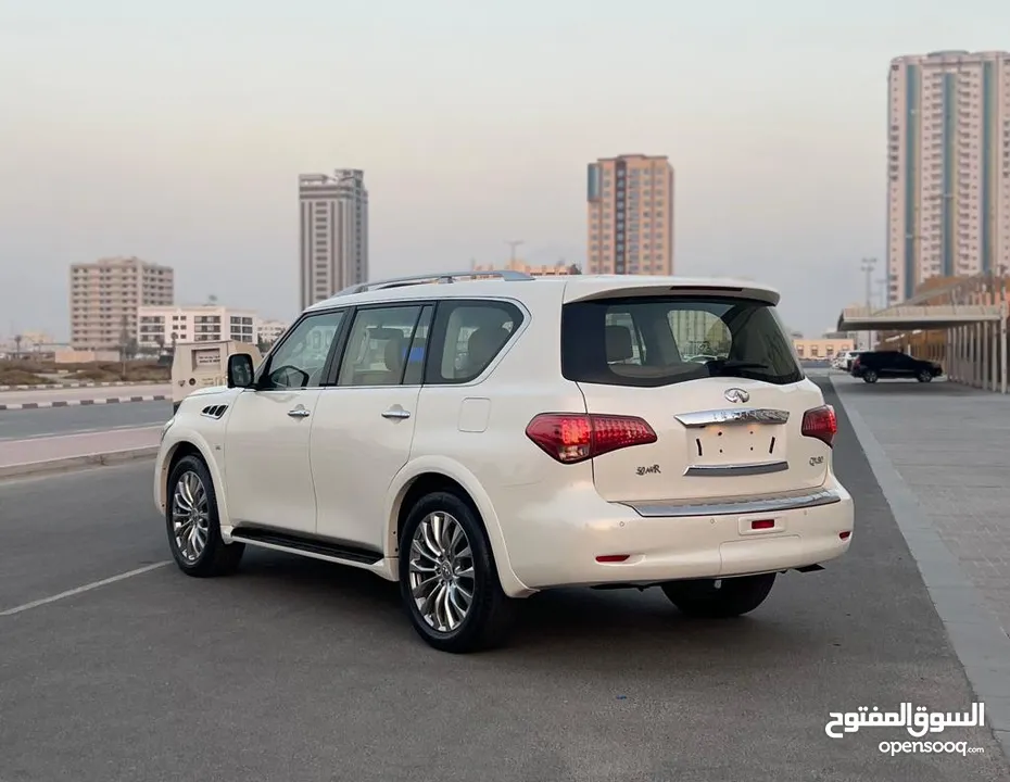 للبيع نفنتي qx80 موديل 2017 مالك اول