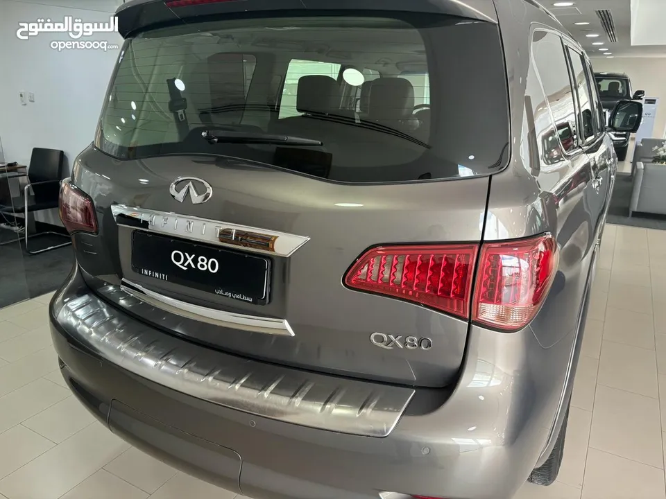 انفنتي QX80  2016 وارد وكفالة الشركه