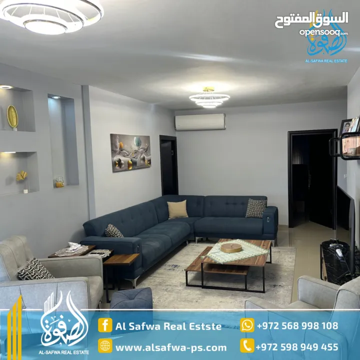 شقه مميزه للايجار المصايون قرب البنك العربي باطلاله جميله ومشمسه من كل الجهات