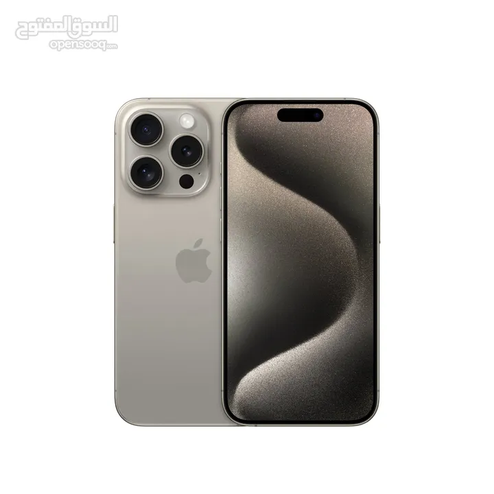 مستخدم بحالة الجديد متوفر بعدة ألوان ايفون 15 برو // iPhone 15 pro 256G used