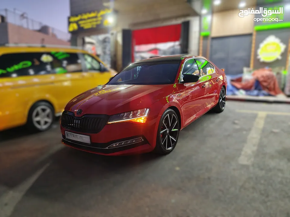 الفخامة سكودا سوبيرب 2016 ماطور 2000 ديزل 190 حصان L&K تسيير 2020 ما بعد الفل اضافات بالصلاة عالنبي