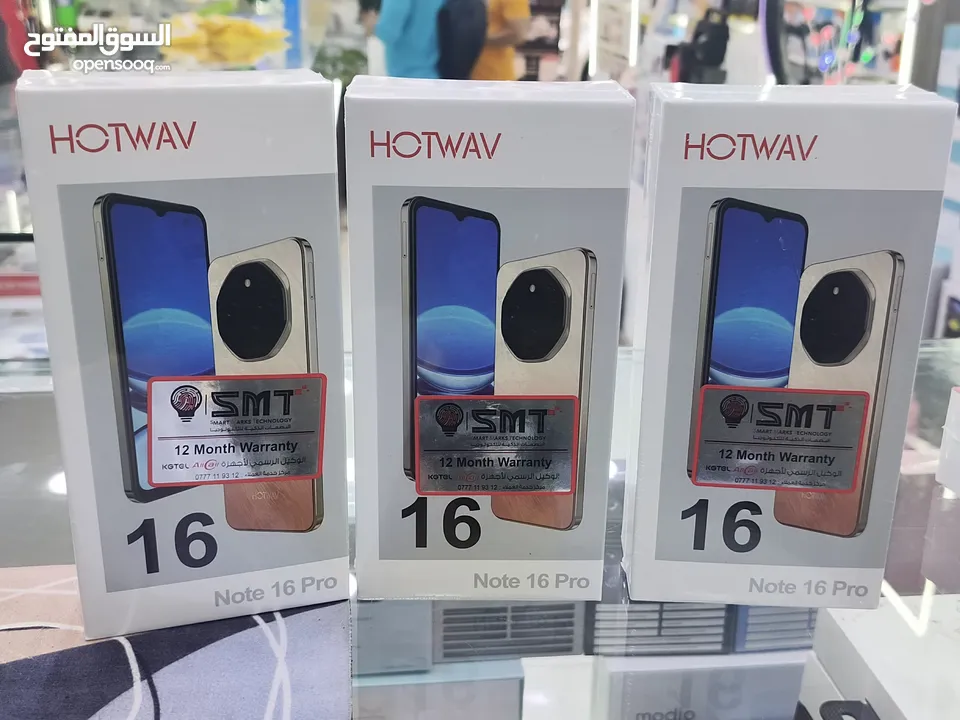 جديد جديد NOTE 16 PRO جيجا 128 رام 12 مكفول سنة كاملة بطارية 5160 قوي جدا متوفر توصيل