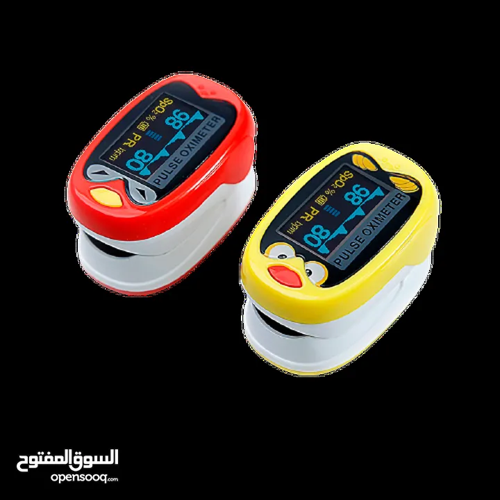 جهاز فحص نسبه الاكسجين في الدم للاطفال  oximeter for kids   فحص الاكسجين ونبضات القلب