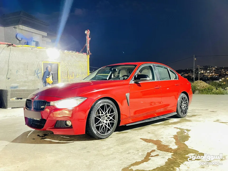 Bmw 320i 2013  بي ام دبليو 320 عليها كت ام 3